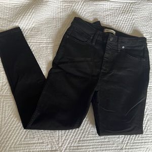 Black Madewell Skinny Jean